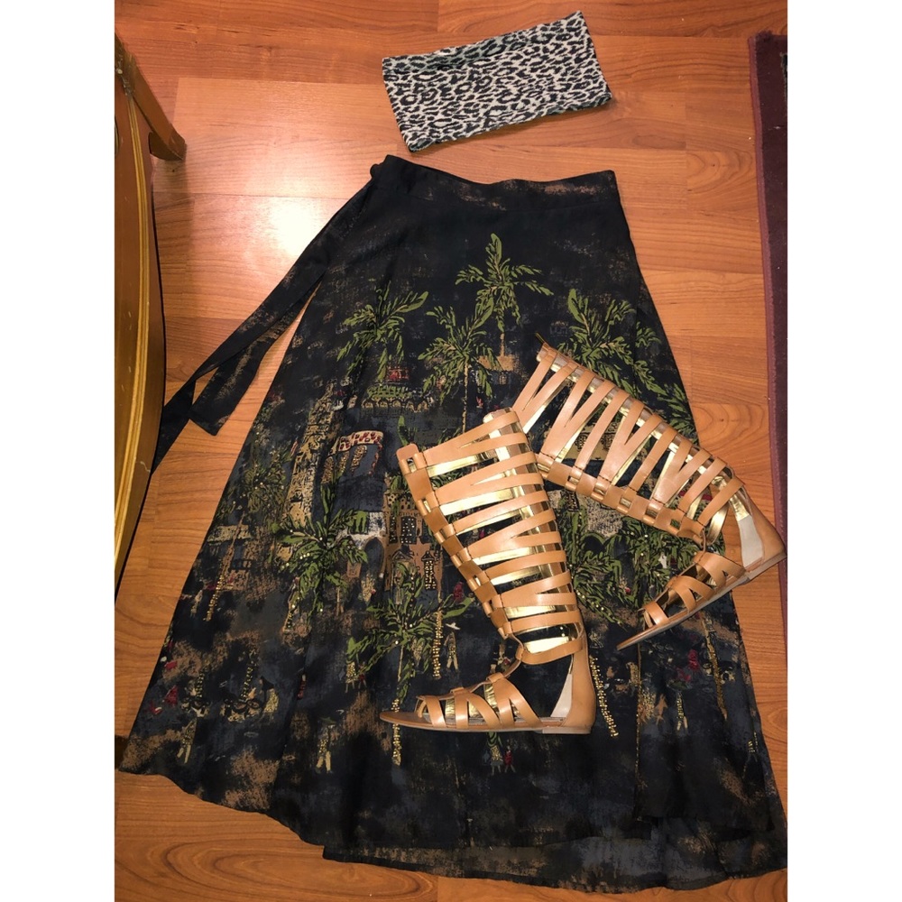 Chico’s wrap skirt